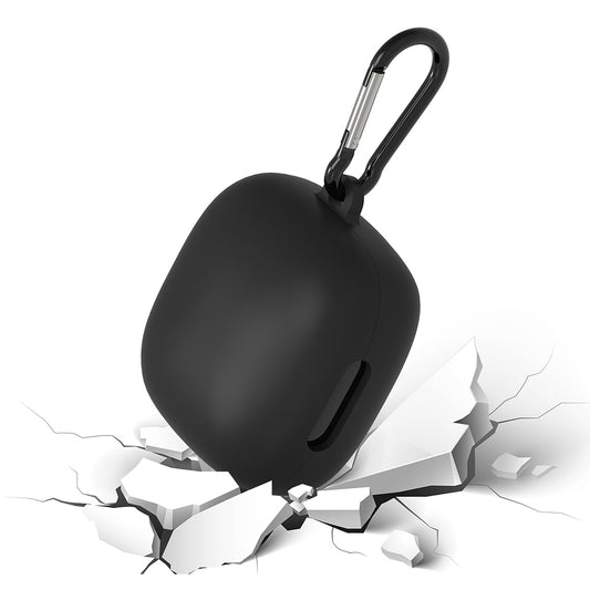 Custodia Techsuit Silicone per Apple AirPods Gen 1 / Gen 2, Nera