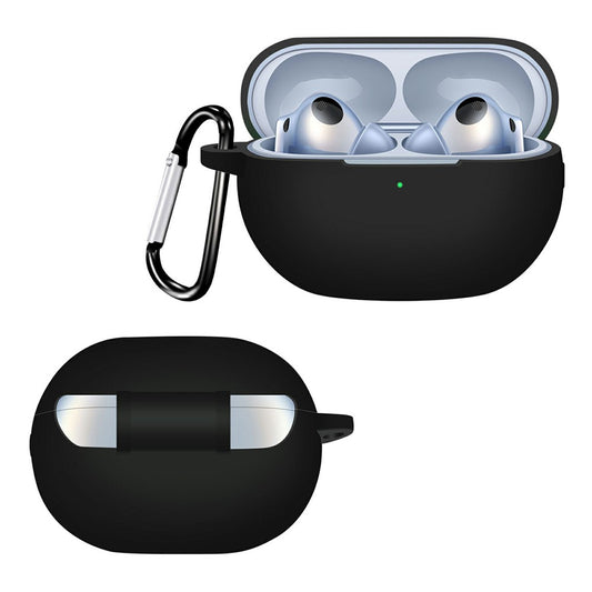 Custodia Techsuit Silicone per Huawei FreeBuds Pro 4, Nera