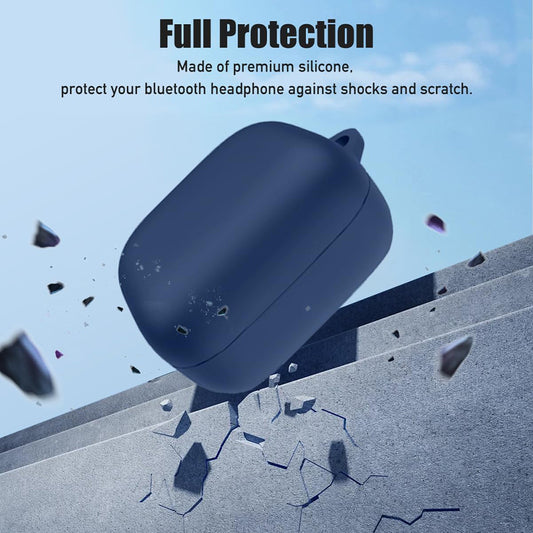 Techsuit Silikonhülle für Samsung Galaxy Buds4 / Buds4 Pro, Blau