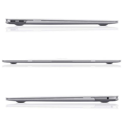Custodia Techsuit UltraShell per Apple MacBook Air M2 13 pollici (2024) / Air M2 13 pollici (2022), Trasparente Opaca