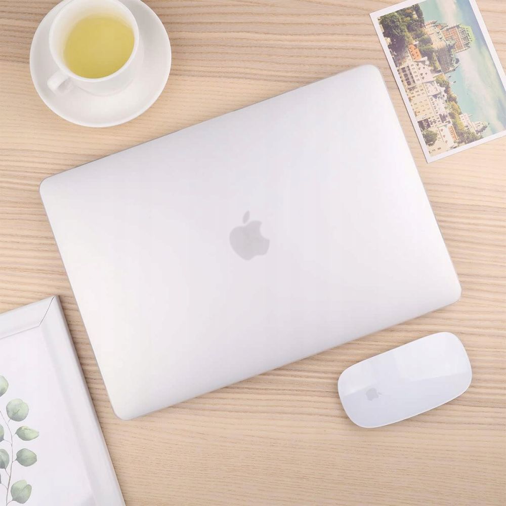 Coque Techsuit UltraShell pour Apple MacBook Air M3 15 pouces (2024) / Air M2 15 pouces (2023), Transparente Mate