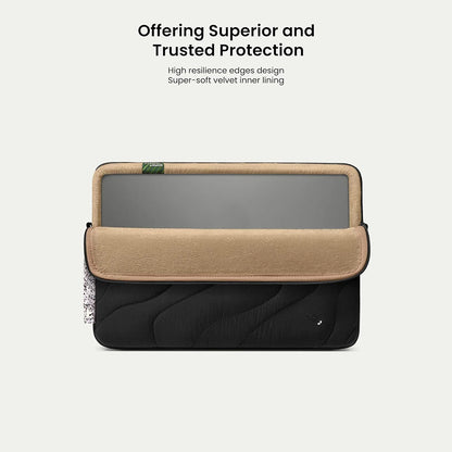 Housse Tomtoc Terra pour ordinateur portable 14 pouces, Noire