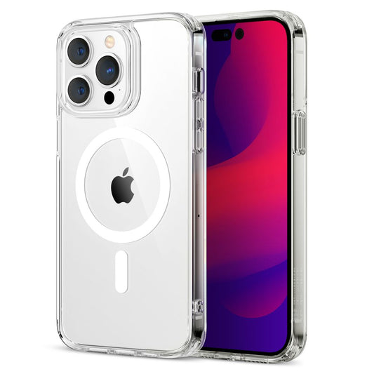Coque MagSafe pour Apple iPhone 14 Pro Max, ESR, Ch Halolock, Transparente
