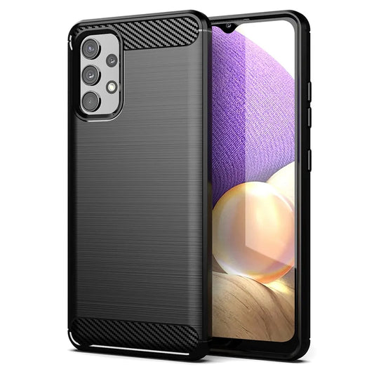 Coque pour Samsung Galaxy A33 5G A336, Forcell, Carbone, Noire