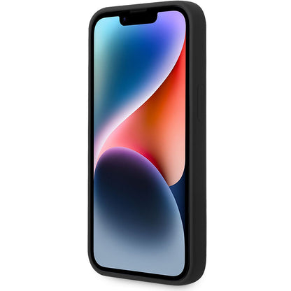 Custodia per Apple iPhone 14 Plus, Karl Lagerfeld, Silicone Body Choupette, Nera