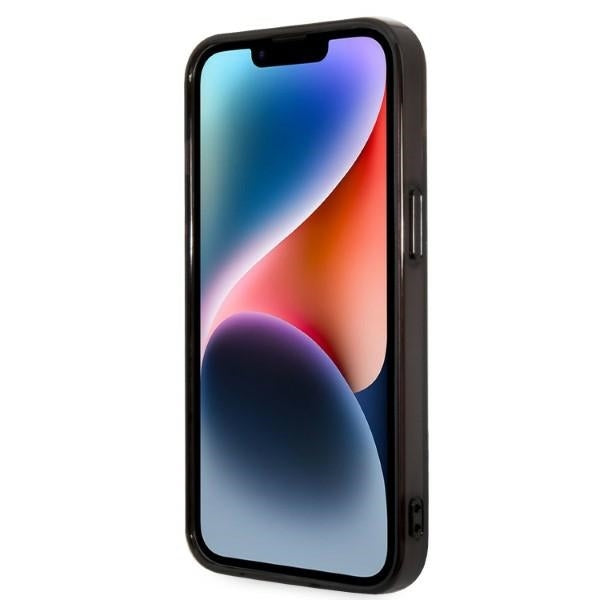 Custodia per Apple iPhone 14 Plus, Karl Lagerfeld, Gradient Karl & Choupette, Nera