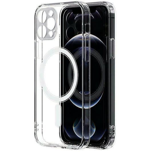MagSafe-Hülle für Apple iPhone 12 Pro, OEM, Magnetisch, Transparent
