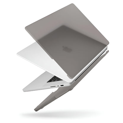 Coque UNIQ Claro pour Apple MacBook Pro 16 pouces (2026) / (2024) / (2023) / (2021), Gris Mat