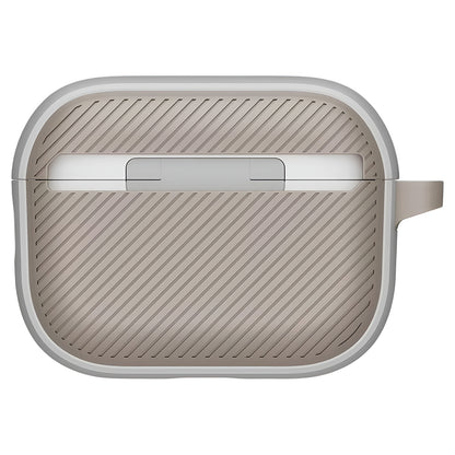 Coque UNIQ Clyde pour Apple AirPods Pro 3, Gris Beige