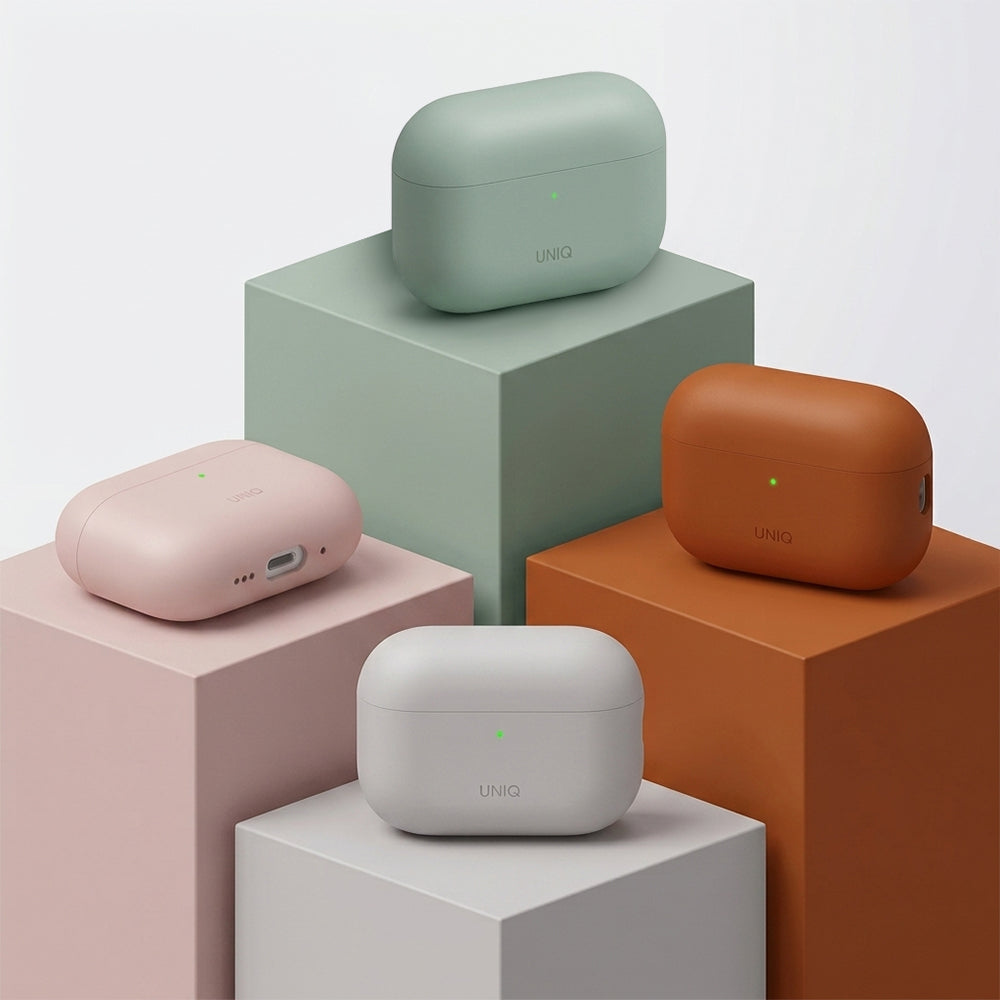 Custodia UNIQ Lino per Apple AirPods Pro 3, Beige
