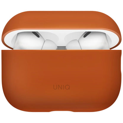 Coque UNIQ Lino pour Apple AirPods Pro 3, Orange