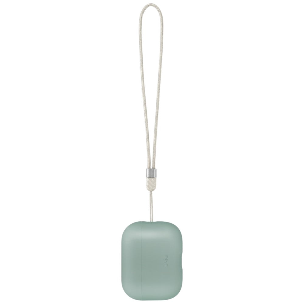 Coque UNIQ Lino pour Apple AirPods Pro 3, Vert Menthe