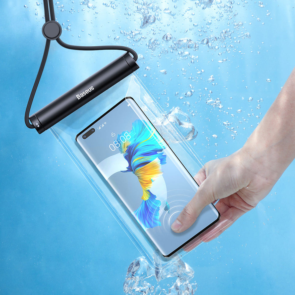 Custodia Universale Waterproof, Baseus, AquaGlide Cylindrical, Nera P60263701113-00