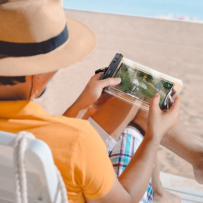 Custodia Universale Waterproof per Telefono max. 6.5inch, ESR, Nera