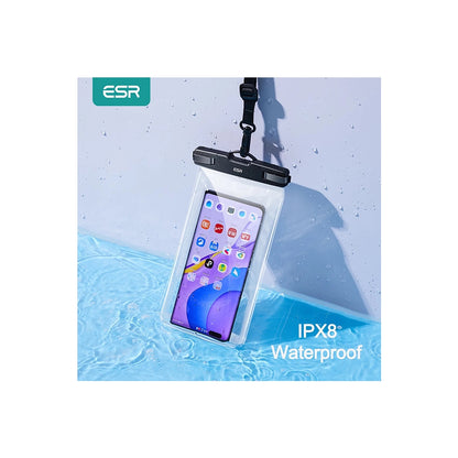Custodia Universale Waterproof per Telefono max. 6.5inch, ESR, Nera