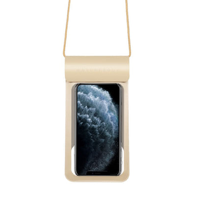 Custodia Universale Waterproof per Telefono max. 6.8 pollici, Techsuit, TWC1, Dorata