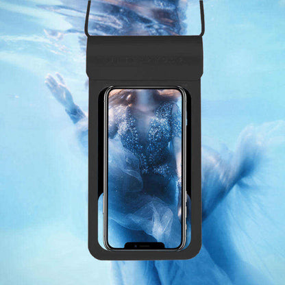 Custodia Universale Waterproof per Telefono max. 6.8 pollici, Techsuit, TWC1, Dorata