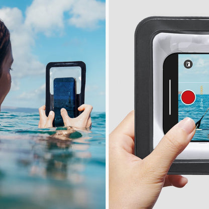 Housse Universelle Waterproof pour Téléphone max. 6.9 pouces, Spigen, A603, Noire ACS09745