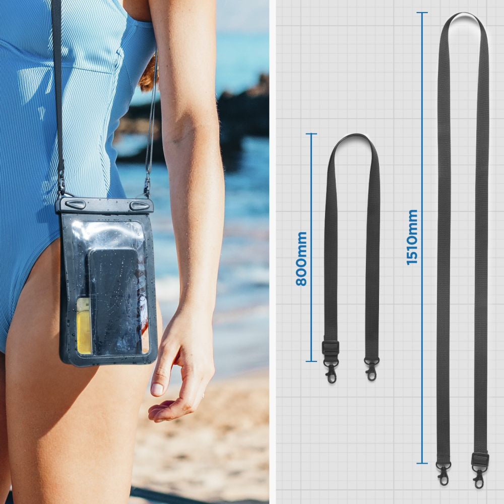 Housse Universelle Waterproof pour Téléphone max. 6.9 pouces, Spigen, A603, Noire ACS09745
