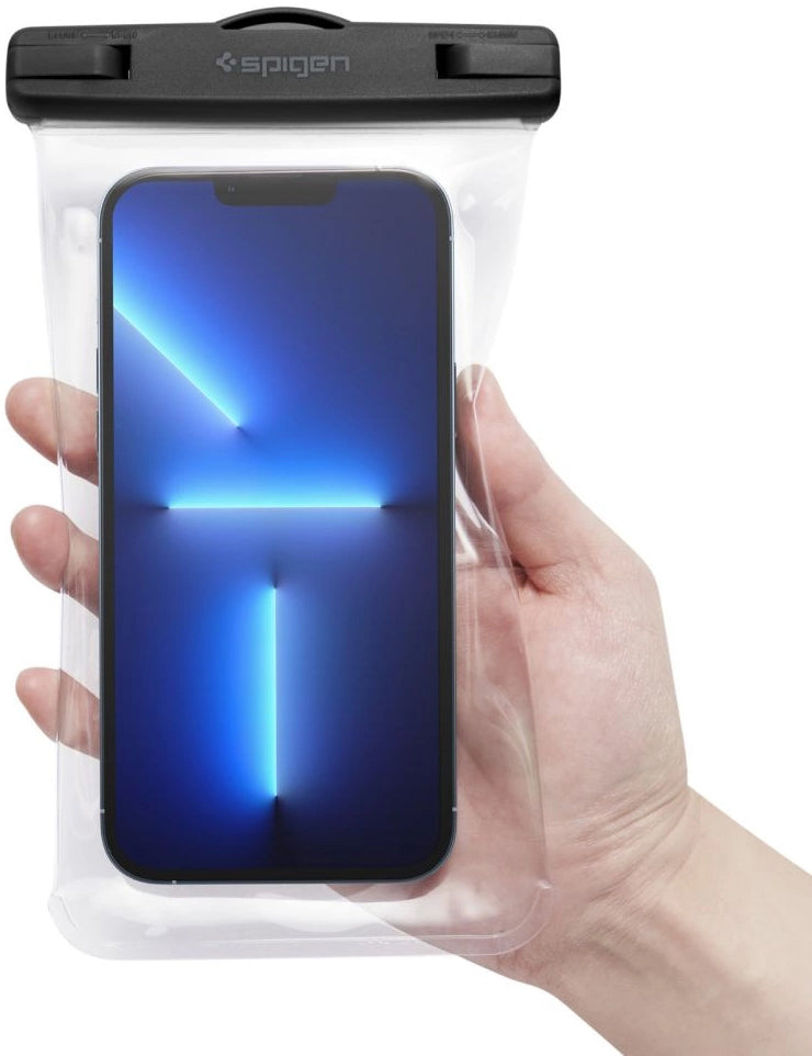 Custodia Universale Waterproof per Telefono max. 8.2inch, Spigen, A601, Trasparente