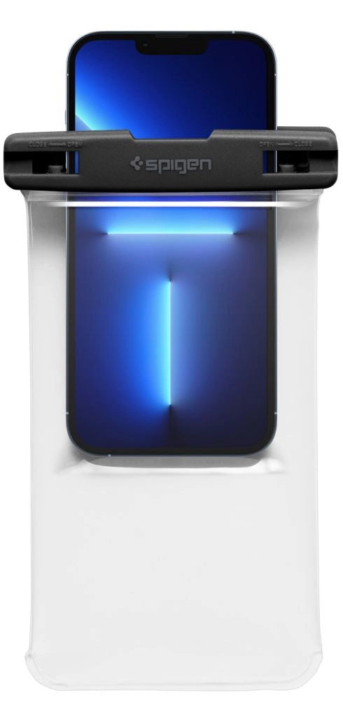 Custodia Universale Waterproof per Telefono max. 8.2inch, Spigen, A601, Trasparente