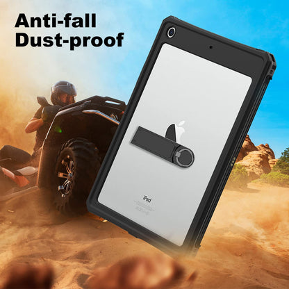 Custodia Waterproof per Apple iPad 10.2 (2021) / 10.2 (2020) / 10.2 (2019), ShellBox, Nera