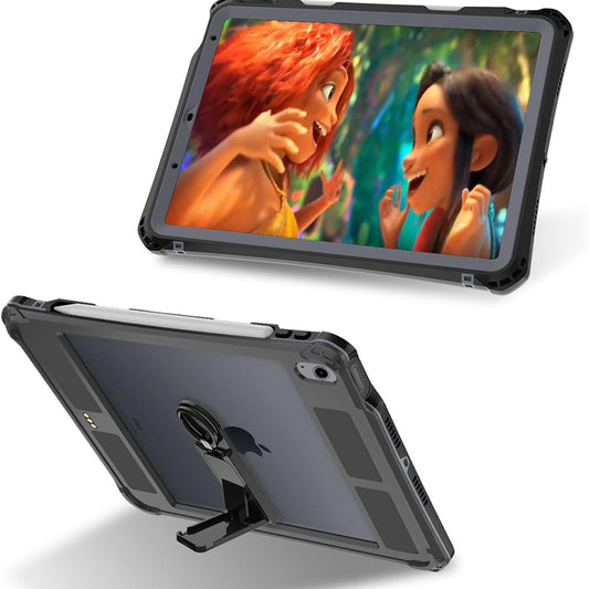 Coque étanche pour Apple iPad Air (2022) / Air (2020), ShellBox, Noire
