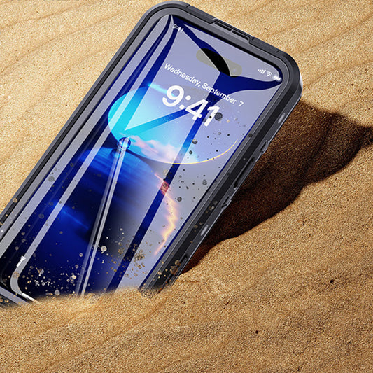 Coque étanche pour Apple iPhone 16 Pro Max, ShellBox, Noire