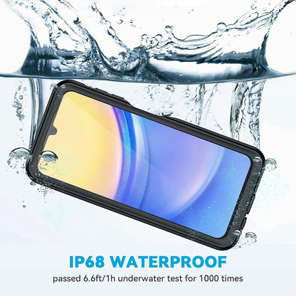 Custodia Waterproof per Samsung Galaxy A15 5G A156 / A15 A155, ShellBox, Nera