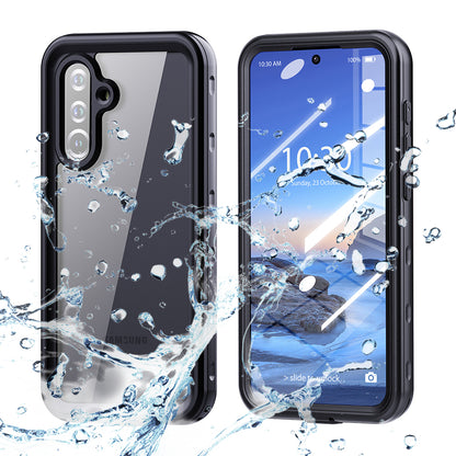 Coque étanche pour Samsung Galaxy A36 A366, ShellBox, Noire