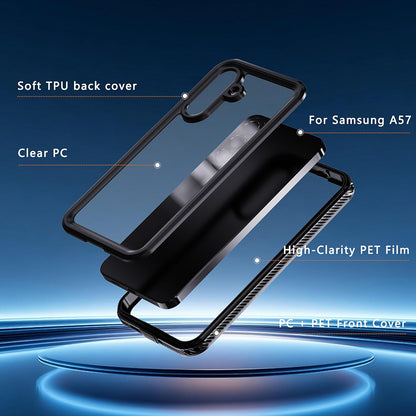 Custodia Waterproof per Samsung Galaxy A57 5G, ShellBox, Nera