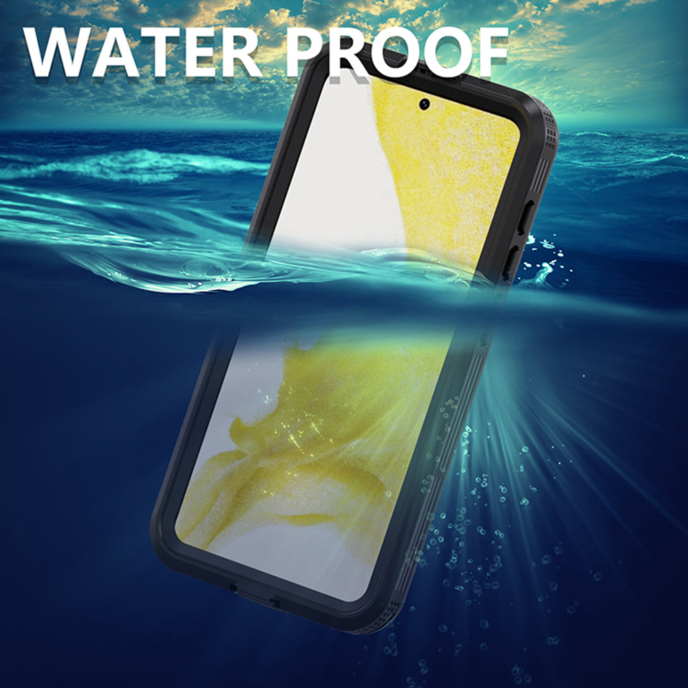 Custodia Waterproof per Samsung Galaxy S23+ S916, ShellBox, Nera
