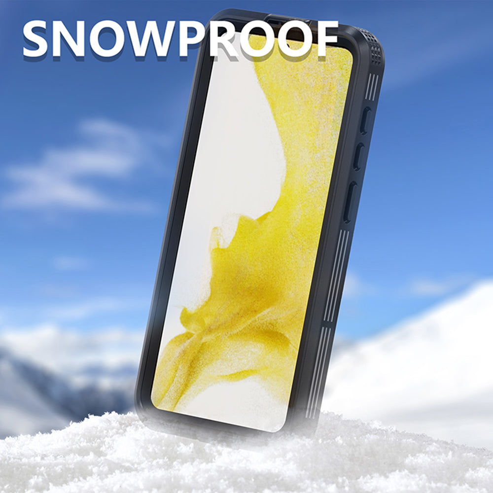 Custodia Waterproof per Samsung Galaxy S23+ S916, ShellBox, Nera