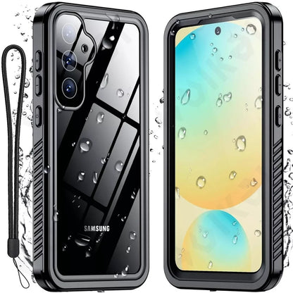 Custodia Waterproof per Samsung Galaxy S25 S931, ShellBox, Nera