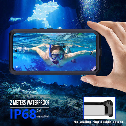 Custodia Waterproof per Xiaomi Poco X7 / Redmi Note 14 Pro 5G, ShellBox, Nera
