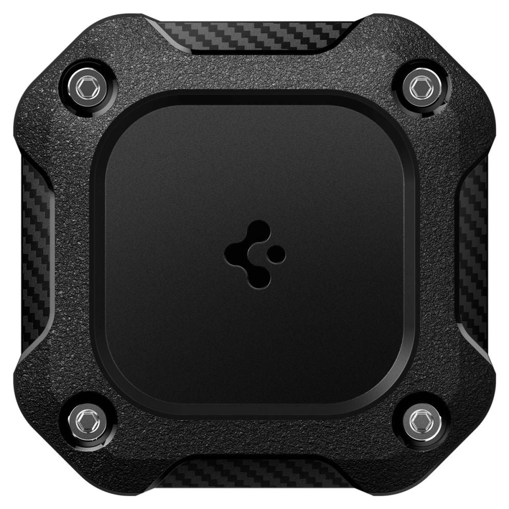Coque Waterproof Spigen Tough Armor pour Apple AirTag, Noire ACS09781