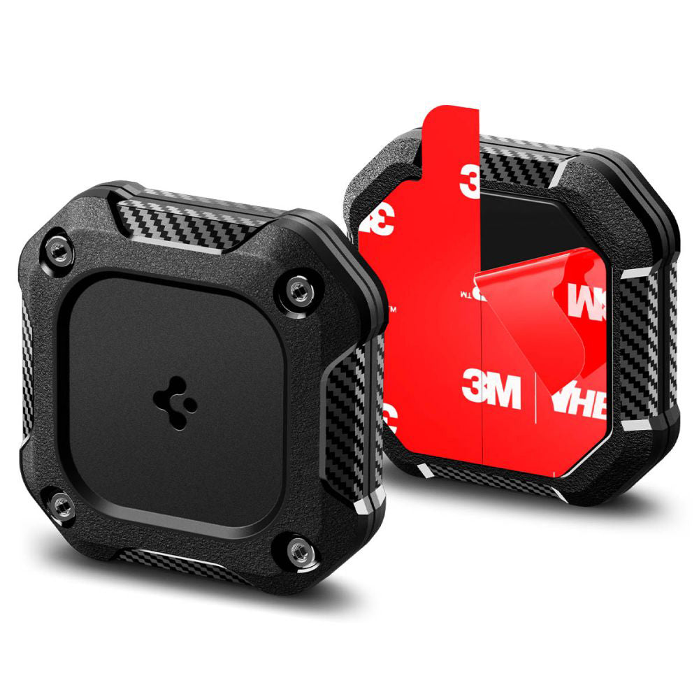 Coque Waterproof Spigen Tough Armor pour Apple AirTag, Noire ACS09781