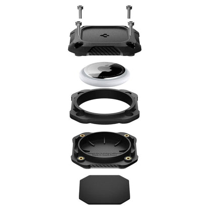 Coque Waterproof Spigen Tough Armor pour Apple AirTag, Noire ACS09781