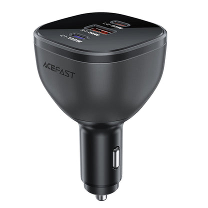 Chargeur de voiture Acefast B14, 165W, 5A, 1 x USB-A - 2 x USB-C, Noir