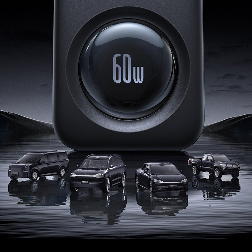 Auto-Ladegerät Baseus PrimeTrip VW1, 105W, 3A, 3 x USB-A - 2 x USB-C, Schwarz C00069000121-00