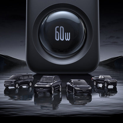 Auto-Ladegerät Baseus PrimeTrip VW1, 105W, 3A, 3 x USB-A - 2 x USB-C, Schwarz C00069000121-00