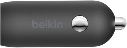 Chargeur Auto Belkin BoostCharge, 30W, 3A, 1 x USB-C, Noir CCA004btBK