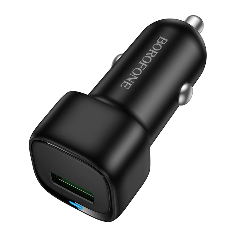 Chargeur de voiture Borofone BZ34 Cloud, 18W, 3A, 1 x USB-A, Noir