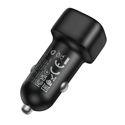 Chargeur de voiture Borofone BZ34 Cloud, 18W, 3A, 1 x USB-A, Noir
