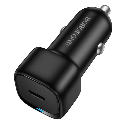 Caricabatterie Auto Borofone BZ34A Cloud, 20W, 3A, 1 x USB-C, Nero