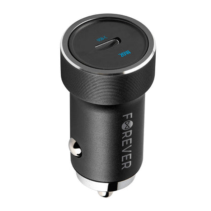 Auto-Ladegerät Forever CC-06, 20W, 3A, 1 x USB-C, Schwarz