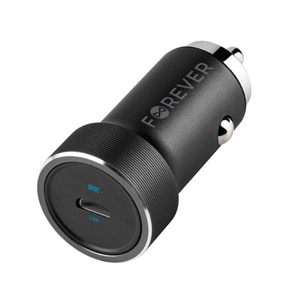 Auto-Ladegerät Forever CC-06, 20W, 3A, 1 x USB-C, Schwarz