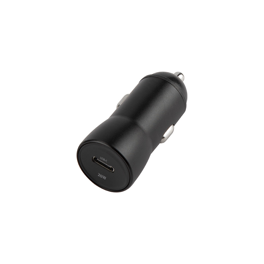 Chargeur de voiture MaXlife MXCC-04, 20W, 3A, 1 x USB-C, Noir