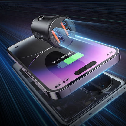 Auto-Ladegerät McDodo CC-2950 Cool, 15.5W, 3.1A, 2 x USB-A, Schwarz