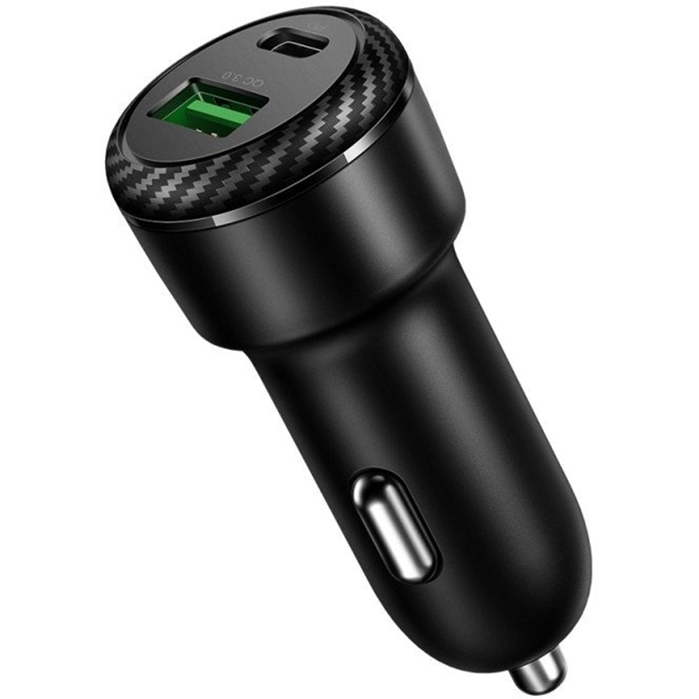 Auto-Ladegerät McDodo CC-5970, 38W, 3A, 1 x USB-A - 1 x USB-C, Schwarz